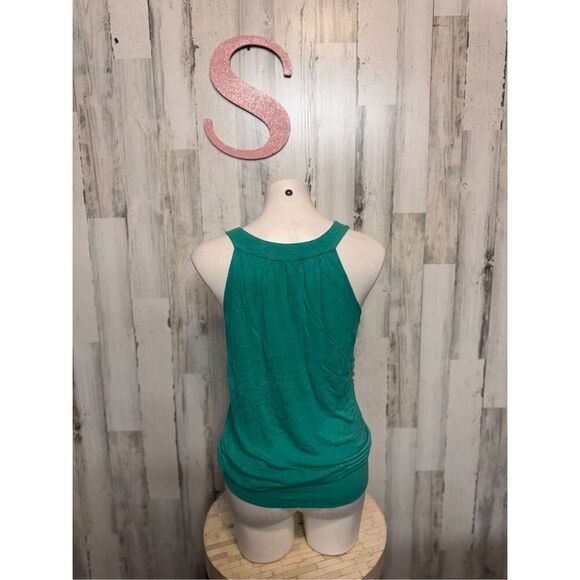 Forever 21 green blouse size small - Picture 3 of 6